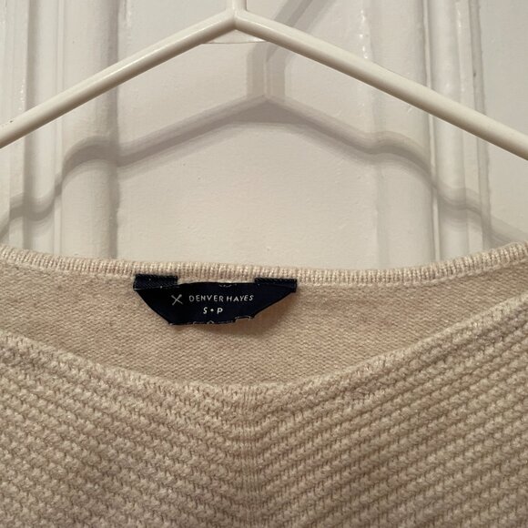 Cream sweater. - Picture 2 of 2